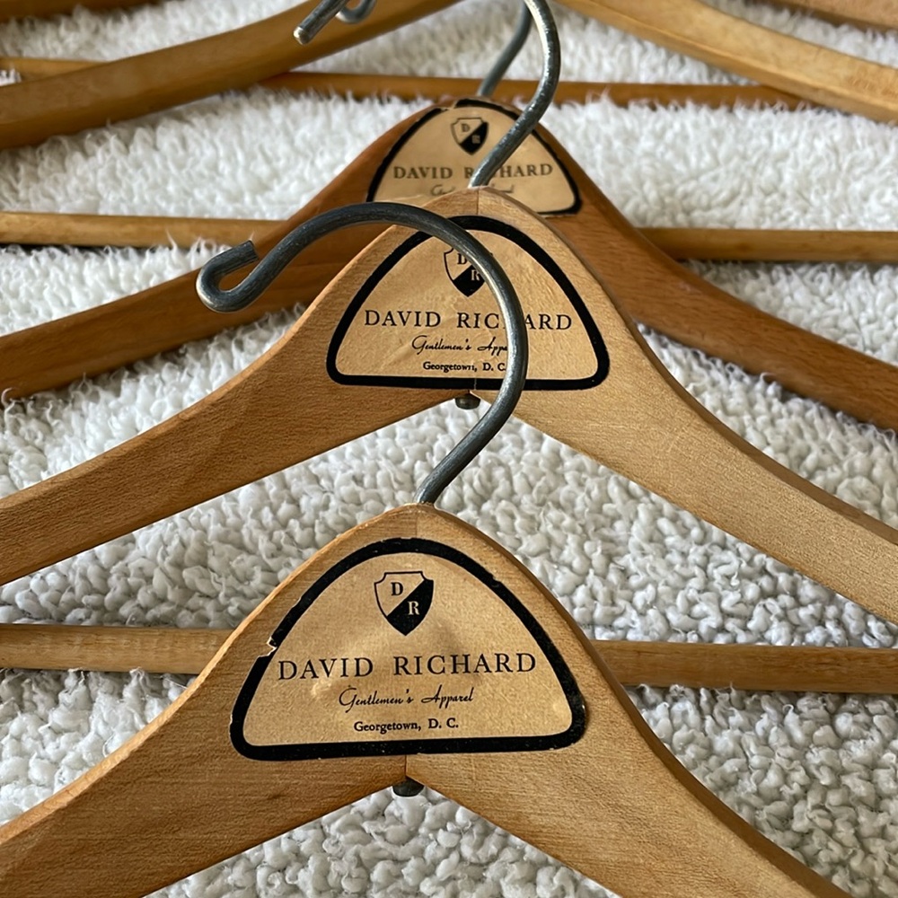 Vintage Wooden Hangers (11)